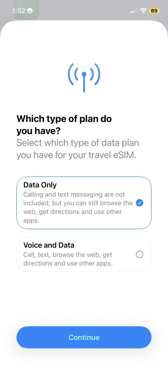 Select Data Only